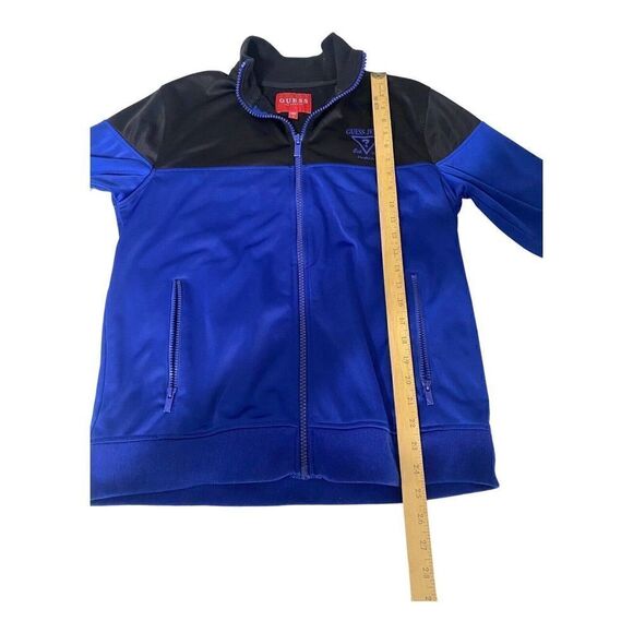 Guess Jeans Los Angeles Payce Track Jacket Blue Black Men's M - Picture 8 of 9